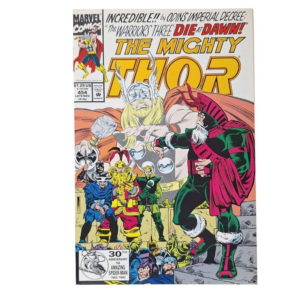 Marvel The Mighty Thor #454 Comic Book 1992 Collector